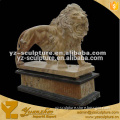 Garden stone marble Lion Sculpture for sale
